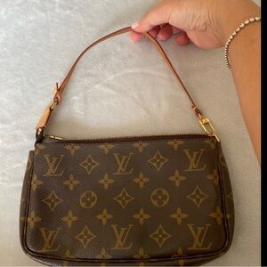 Louis Vuitton Brown Monogram Shoulder Bag